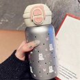 thumbnail image 5 of Cute Stainless Steel Water Bottle with Straw 500ML Kawaii Water Bottle for Hot or Cold Drinks Adorable Travel Mug, 5 of 5