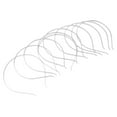 thumbnail image 6 of 100x Metal Headband Base Wire Frame Comfortable Blank for Craft DIY Photograph Props Girls , White,, 6 of 9
