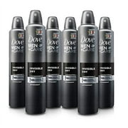 6 Cans of Dove .. Men+Care Invisible Dry 150ml .. Anti-Perspirant Anti-Transpirant Spray