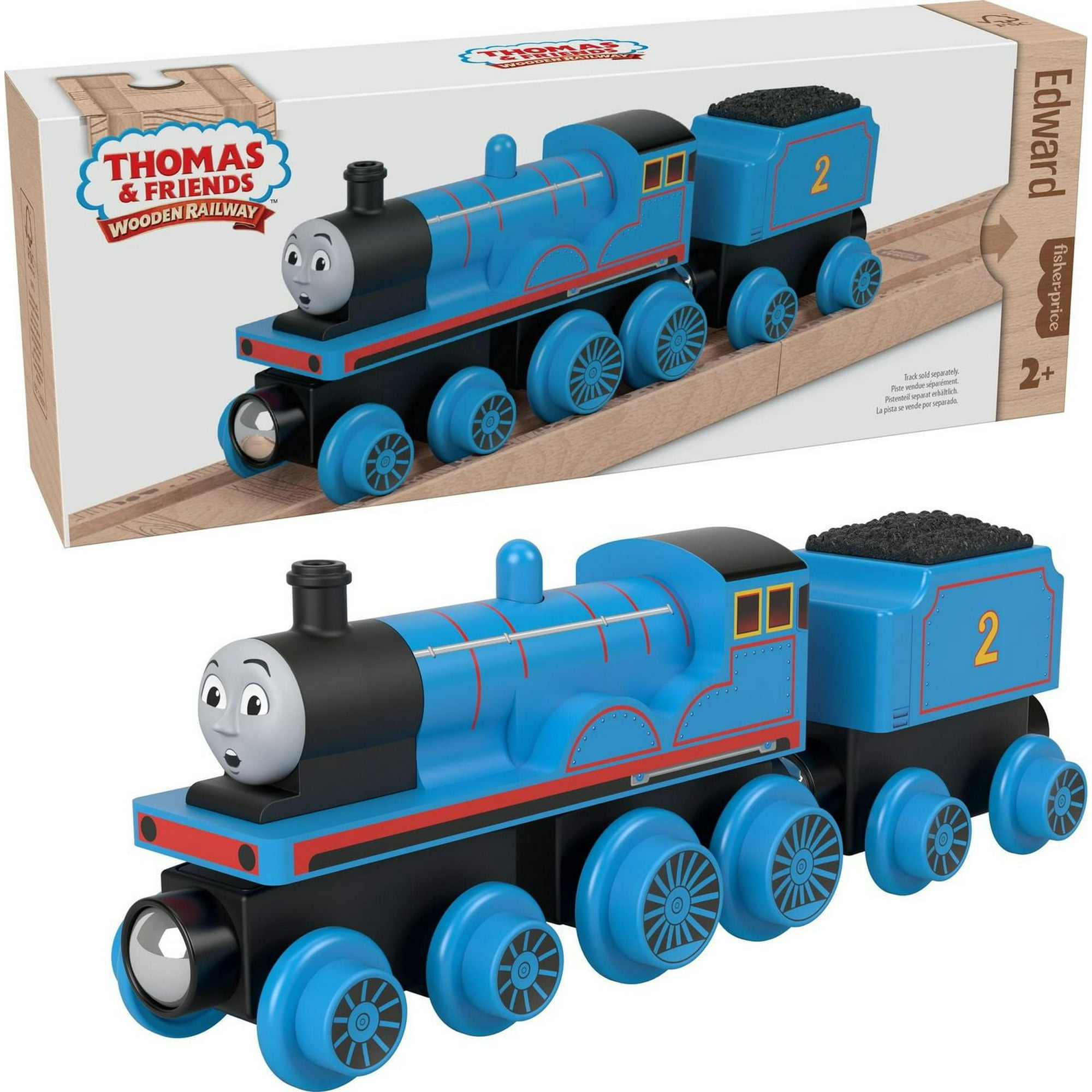 Thomas & Friends Wooden Railway Edward Engine and Coal Car