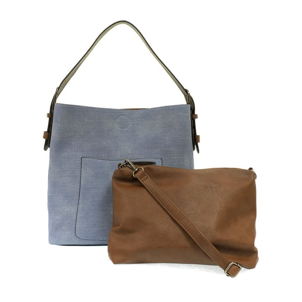 Joy Susan Joy Susan Women's Linen Hobo Handbag With Coffee Handle