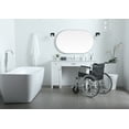 thumbnail image 2 of Elegant Lighting VF14954WH Cooper 54" Free Standing Single Basin Vanity Set - White, 2 of 7