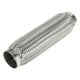 thumbnail image 1 of Tubo flexible de escape para automóvil Unique Bargains de 2.20 pulgadas de diámetro exterior, tubo trenzado flexible universal tono plateado 1 pieza, 1 of 1