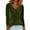04# Army Green, variant on Women's Sparkly Velvet Tops Elegant Cowl Neck Long Sleeve Shirts Spring Fall Winter Dressy Casual Blouses,Silver XXL