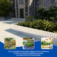 thumbnail image 3 of SnugNiture Garden Landscape Edging Border, 6 Inch x 40 FT Metal Lawn Garden Border Edges for DIY Flower Beds,Pathways and Patio Design,Sliver, 3 of 7