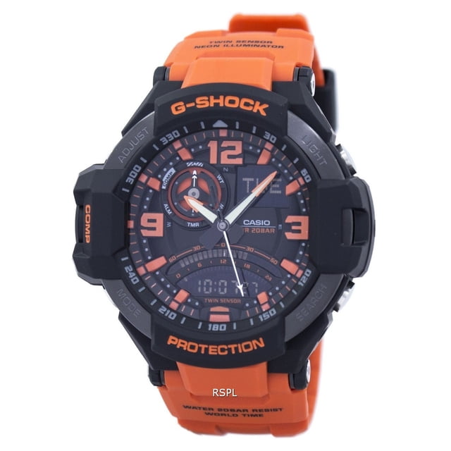 Casio G-Shock Gravitymaster Neon Illuminator Analog-Digital GA-1000-4A Men's Watch