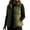 08-Army Green, variant on Yutgune Women's Puffer Vest Stand Collar Zip Up Sleeveless Jacket with Pockets Winter