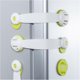 thumbnail image 1 of Paquete de 5 cerraduras para puerta de refrigerador, cerraduras de seguridad para niños para mini refrigerador, cerraduras para gabinetes a prueba de niños, F, 1 of 5