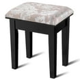 thumbnail image 6 of Topbuy Removable Mirror Vanity Table Unit Makeup Set w/ Padded Stool & 5 Dawers White, 6 of 6