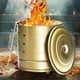 thumbnail image 1 of Incinerador de barril, cubo para quemar, jaula para quemar, multifuncional, tradicional Oro XS, 1 of 8