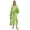 Light Green, variant on Bimba Womens Printed Rayon Cover-Up Caftan Long Kimono Maxi Dress Side Split Beach Kaftan Dress