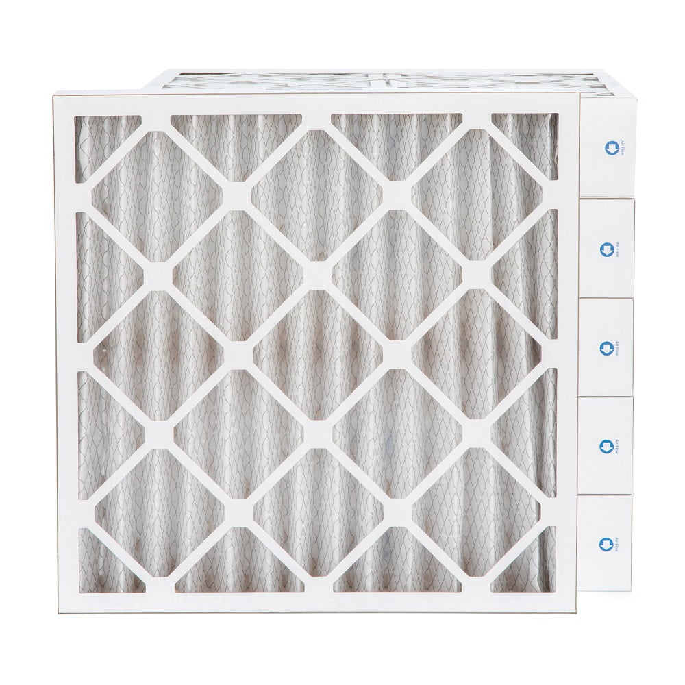 Actual Depth: 3-3/4" 6 Pack 20x20x4 MERV 13 Pleated AC Furnace Air Filters 