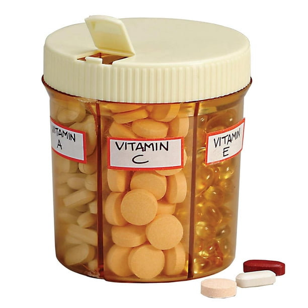 6 Section Pill Organizer