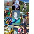 thumbnail image 3 of Sunisery Baby Boys Girls Sun Hat Breathable Adjustable Summer UPF 50+ Sun Protection Beach Wide Brim Flap Hat, 3 of 5