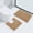 Brown, variant on YIMWNYI 2 Piece Bathroom Floor Mat Set, Non-Slip Absorbent Carpet, Anti-Dirty Toilet Mats, Stylish Bathroom Decor, Easy to Clean Bath Rugs