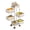 White 5 layers, variant on 5-Tier White Thickened Carbon Steel Rotating Kitchen Storage Cart with Wheels, Mobile Utility Rack with Top Lid, Fruit Vegetable Basket, Rotating Produce Organizer for Bathroom Living Room