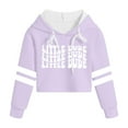 thumbnail image 5 of KPOPLK Girls Zip Up Hoodie Jacket Unicorn/Cat Sweatshirt with Pockets(3-4 Y,Purple), 5 of 6