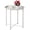 Gray, variant on Taomika Blue Side Table / End Table with Round Removable Tray, Set of 2