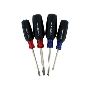 Craftsman Bi-Material Screwdriver Set, 4 Piece
