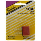 Bussmann UCB-30 Automotive Circuit Breaker - 30 Amp, Plug-In Mount, Blade Terminal (Replaces ATC Fuses)