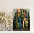 thumbnail image 2 of Victorian Houses Canvas Wall Art Print, Living Room Bedroom Office Hotel Lobby Gallery Decor, 2 of 8