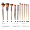 thumbnail image 1 of Topwoner 10pcs Makeup Brushes Kit Loose Powder Blush Foundation Concealer Eyeshadow Eyebrow Brush Kit, 1 of 1