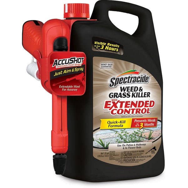 Spectracide Hg96385 Weed & Grass Killer W/Accushot Extended Control, 1