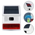 thumbnail image 2 of 1PCS 433MHz Solar Outdoor Waterproof Alarm with Human Infrared Sensor Alarm B, 2 of 7