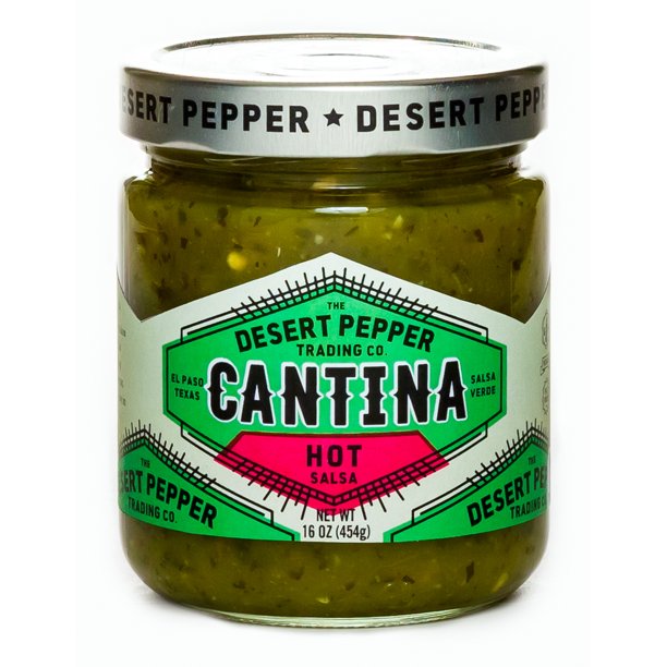 Desert Pepper Salsa Cantina Hot Red, 16 Oz