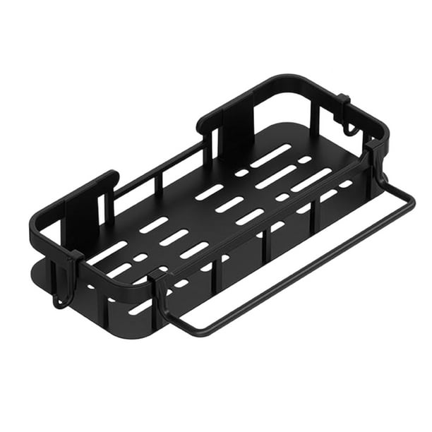 Estante de Almacenamiento de Cocina Estante de Almacenamiento de Baño de Plástico Rectangular sin Punch Salón de Ducha Estante de Almacenamiento Montado en la Pared de la Capa de Baño Venta Al Por May