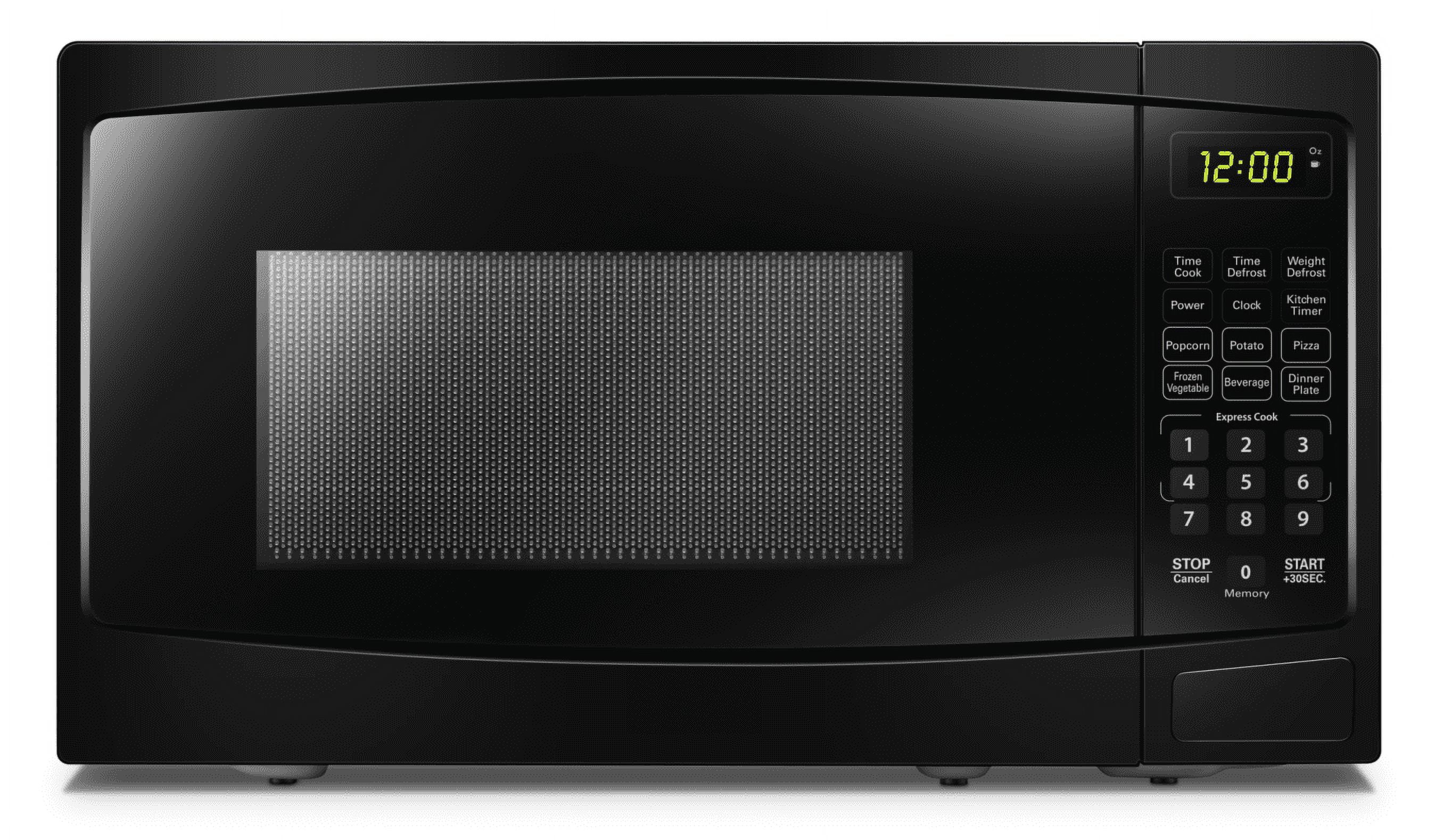 Danby DBMW1120BBB 1.1 Cu ft Countertop Microwave 1000 Watts 10 Power Levels