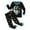 Black, variant on Infant Boy Clothes Boys Spring Fall Round Neck Long Sleeve Elastic Waist 0 6 12 18 24 Months 2T 3T Sleepwear 2Pcs Set