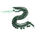 thumbnail image 3 of Cuentas de piedra natural, joyería elegante y lisa, cuentas decorativas DIY para pulsera, collar, arte artesanal, verde, 3 of 5