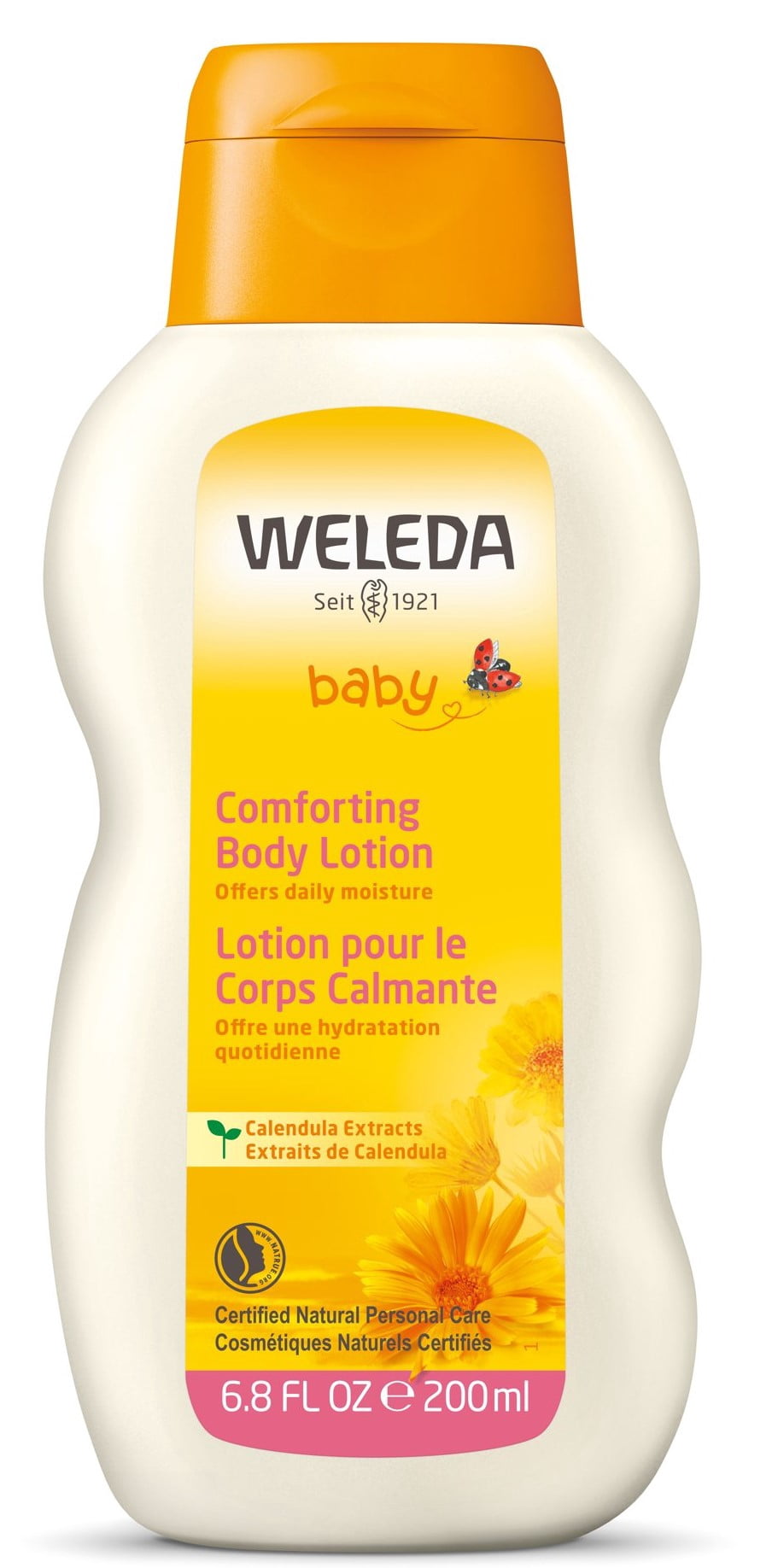 Weleda Baby Comforting Body Lotion with Calendula Extracts, 6.8 fl oz(Pack of 2 )