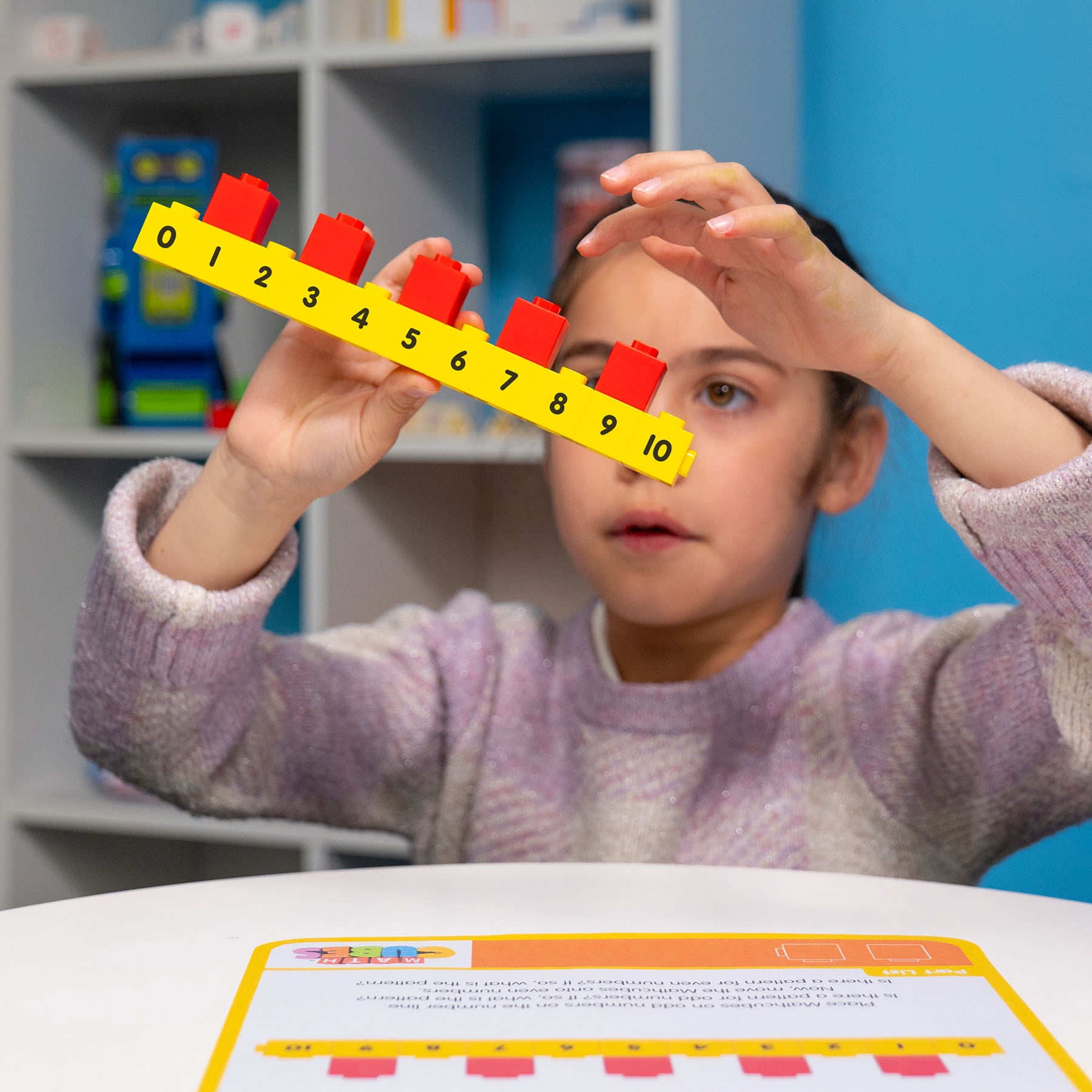 Junior Learning Mathcubes - Number Lines