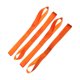 thumbnail image 1 of 5 correas de amarre de motocicleta con bucles suaves para remolcar carga naranja 465 cm, 1 of 9