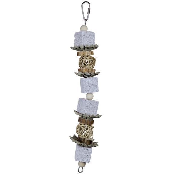 Prevue Pet Products Naturals Lava Cubes & Spheres Bird Toy