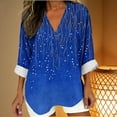 thumbnail image 3 of Neewe Womens Long Sleeve Shirts Casual Summer Fashion Ladie Tops Loose Fit Spring Lightweight Clothes Beach Vacation, 3 of 5