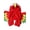 Red, variant on Parrot Pet Halloween Cosplay Costume Hooded Dress‑up Outfit with 3D Colorful Wings Soft Holiday Apparel for Dogs and Cats Thanksgiving Day Party Photo Prop