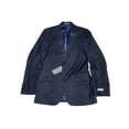 thumbnail image 5 of Alfani Mens Slim fit Tuxedo Suit Jacket Blazer 38 L Blue Argyle/Diamond, 5 of 6