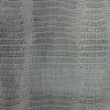 Waverly Inspirations Crocodile 60" Faux Leather Fabric by the Yard, Grey
