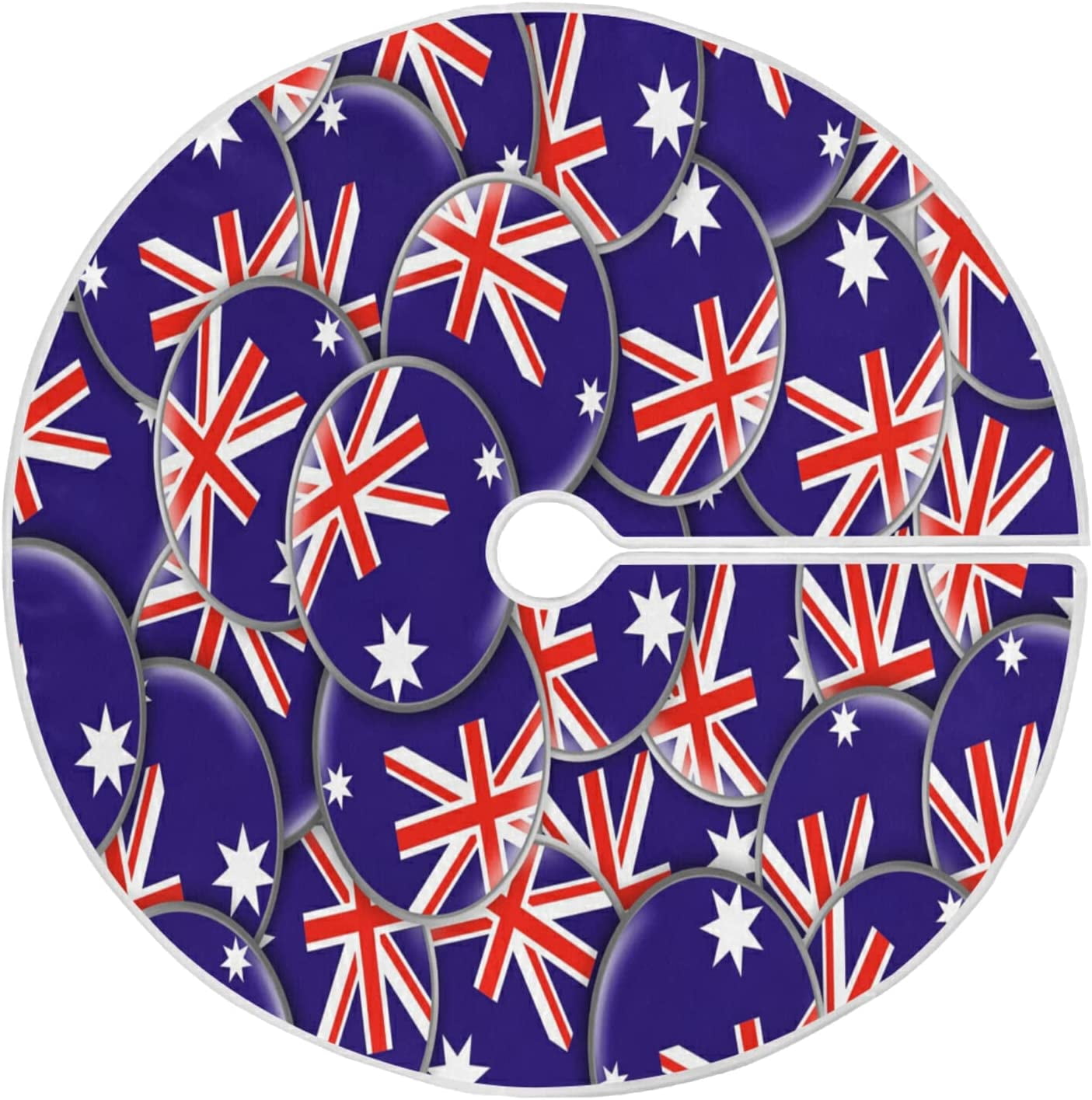 American Flag Tree Skirt 