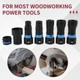 thumbnail image 4 of Quick Click Expanded Power Tool Adapter Set for Dust Collection,Most Woodworking Power Tools,,and Shop Vacuums, 4 of 8