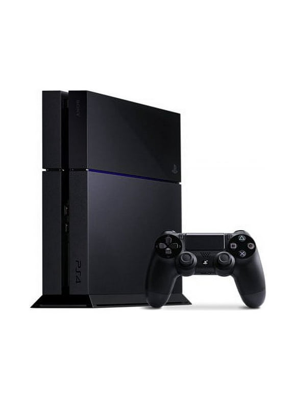 Restored Sony PlayStation 4 Console w/ 500GB HDD & Accessories - CUH-1215A - Jet Black (Refurbished)