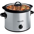 thumbnail image 1 of Crock-Pot SCR300SS Mijoteuse Manuelle Ronde de 3 Pintes, Acier Inoxydable, Argent, 1 of 1