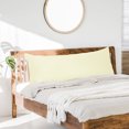 thumbnail image 3 of Unique Bargains Zippered Microfiber Body Pillowcases Pillowcase 2pcs, 3 of 9