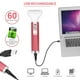 thumbnail image 5 of Depiladora para mujeres, afeitadora eléctrica 5 en 1 sin dolor, recargable por USB, recortadora de cejas y nariz, cuerpo impermeable, bikini, depilación facial para mujeres (rosa) Adepaton Depiladoras Eléctricas, 5 of 6