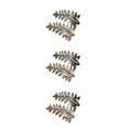 thumbnail image 2 of Transemion Ensemble de 2 Pcs Élégant pour Rideaux, Embrasses Fonctionnelles pour une Touche Stylée, Embrasse en U pour Rideau, Porte-Draps à Nouer, Attache au Dos, Rouge Bronze, Ensemble de 3, 2 of 6
