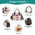 thumbnail image 3 of FORMRS Insulated Lunch Bag Unisex Large Capacity with Shoulder Strap, Watercolor Jar, 3 of 6