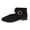 Black, variant on Dress Shoes for Women Pointed Toe Buckle Strap Mary Jane Booties, Vintage Faux Suede Ankle Boots, Low Heel Casual Footwear